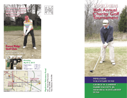 `15 Golf Brochure - Pipeliners Union 798