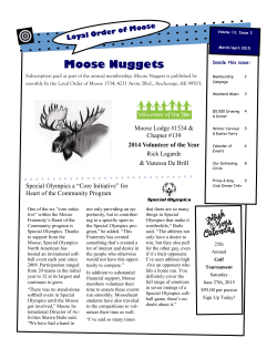 mar apr nugget 2015 - Moose Lodge 1534 / WOTM Chapter 139