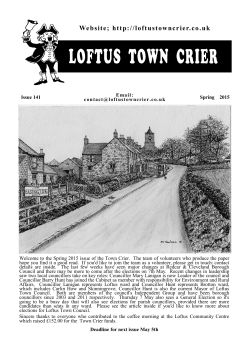 ltc issue 141 - Loftus Town Crier