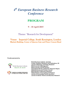 International Business Research Conference