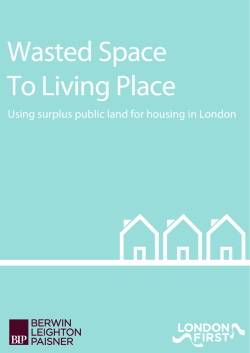 Wasted Space to Living Place