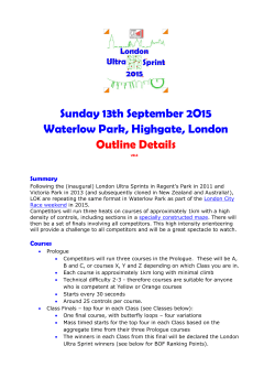Sunday 13th September 2O15 Waterlow Park, Highgate, London