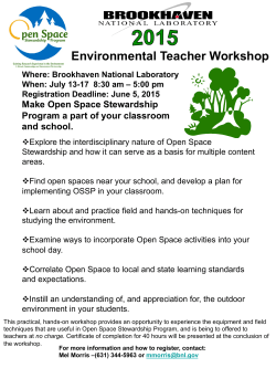 Environmental Teacher Workshop
