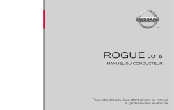 2015 Nissan Rogue Owner`s Manual