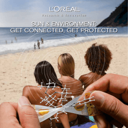 sun & environment: get connected, get protected