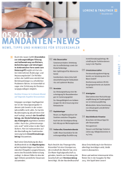 Mandanten-News Mai 2015, 953 KB