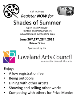 Shades of Summer - Loveland Arts Council