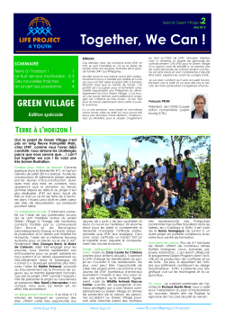 Green Village # 2 - Life Project 4 Youth
