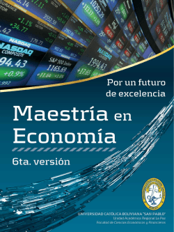 EconomÃ­a - 6Âª versiÃ³n - Universidad CatÃ³lica Boliviana