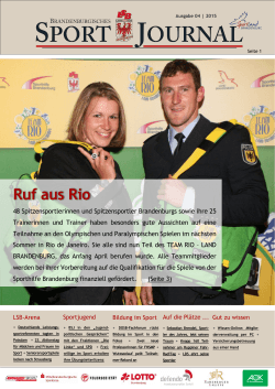 Sport-Journal 04-15 - Landessportbund Brandenburg