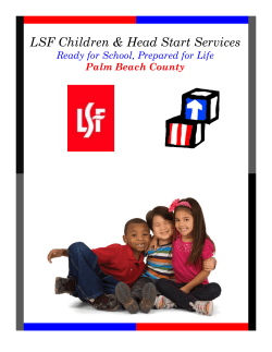 LSF Children & Head Start Services
