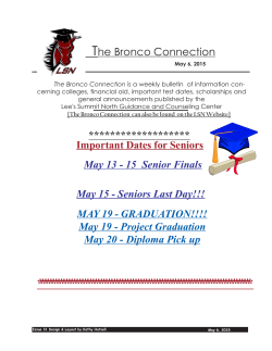 Bronco Connection - Lee`s Summit North High School