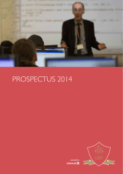 PROSPECTUS 2014 - London School of Science & Technology