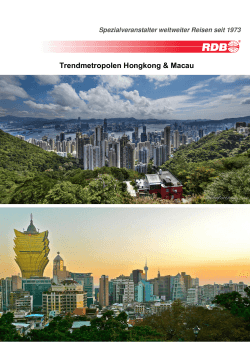 Trendmetropolen Hongkong & Macau