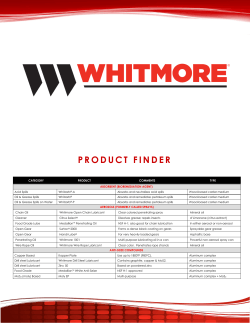 Whitmore Product Finder-9-11-12.pub