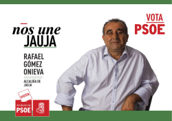 nos une jauja - PSOE Lucena