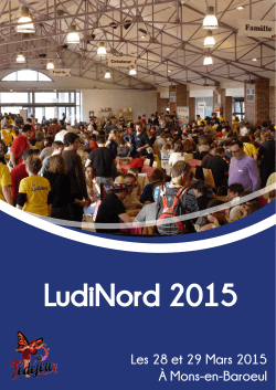 dossier de presse Ludinord 2015