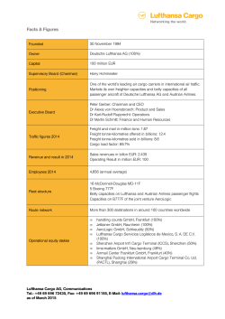 Facts & Figures, March 2015