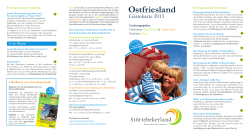 klicken fÃ¼r Informationen zur kostenlosten Ostfriesland GÃ¤stekarte.