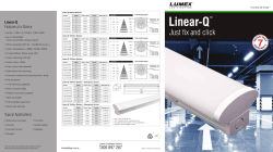 Product Brochure - Lumex LED Lights