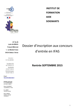 Dossier inscription concours IFAS Chateau 2015 vers def renÃ©