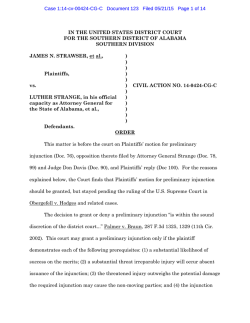 injunction