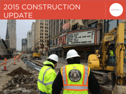 2015 CONSTRUCTION UPDATE - M