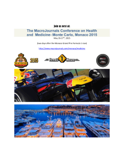 The MacroJournals Conference on Health and Medicine