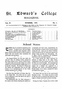 Summer 47 - Catholic Institute