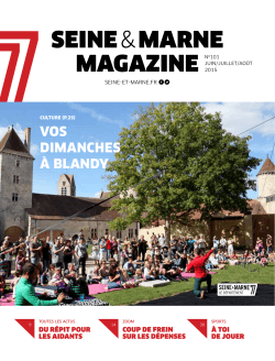 TÃ©lÃ©charger le PDF - Seine et Marne Magazine