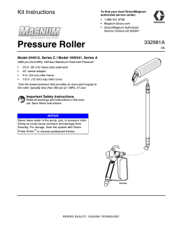 332981A - Magnum Pressure Roller Kit