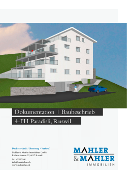 4-FH Ruswil - Mahler Bau und Immobilien Ruswil