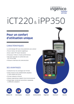 iCT220 & iPP350