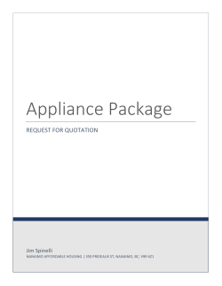 Appliance Package - M`akola Development Services