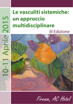 10-11 A prile 2015 - Malattie Rare Toscana