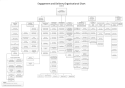Engagement and Delivery Organisational Chart