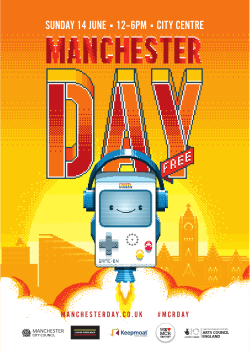 the Manchester Day 2015 leaflet