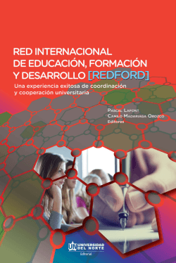 Red internacional de educaciÃ³n, formaciÃ³n y desarrollo, REDFORD