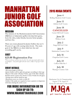 HERE - Manhattan Junior Golf Association