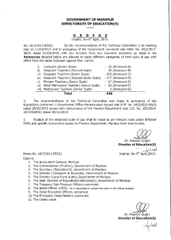 C. Senior Scale - Department of Education (S)