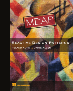Reactive Design Patterns