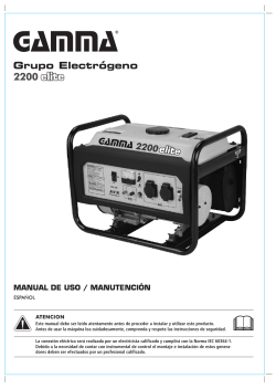 Manual GrupoElectrogeno_Elite2200