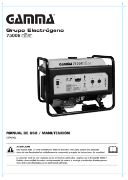 Manual GrupoElectrogeno_Elite7500E