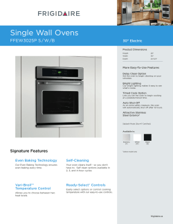 Drop-In Cooktop Single Wall Ovens