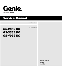 GS-2669/3369/4069 DC (PN 214415)