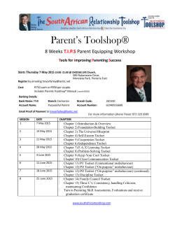 TIPS Parenting Equipping Details