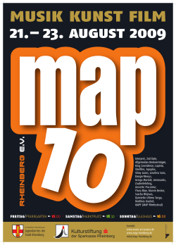 map10 | Plakat - map | music art project rheinberg eV