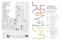 Campus Days 2015 Packet - Master of Arts Program in the Humanities