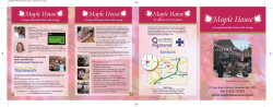 2014 Brochure - Maple House Nursing Home