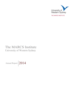 clicking here - The MARCS Institute
